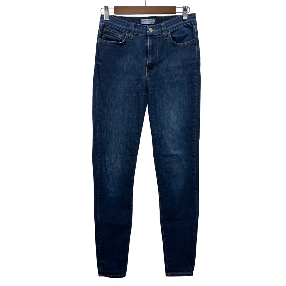 Judy Blue Skinny Jeans‎ Womens 7/28 Faded Dark Wash Stretch Style 8393 USA
